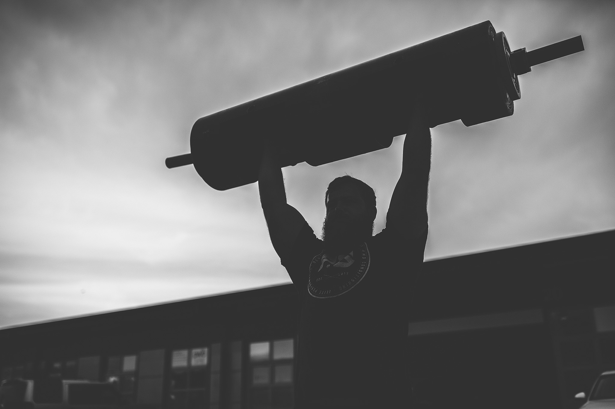 overhead log press strongman log press overhead strength and conditioning
